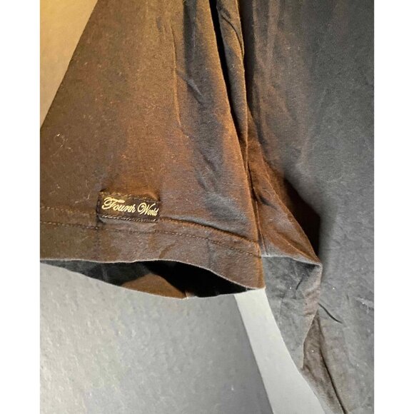 Vtg Horror Screaming Graphic 4th World Tour T-Shirt Tee Mens M Made in USA - Picture 4 of 7